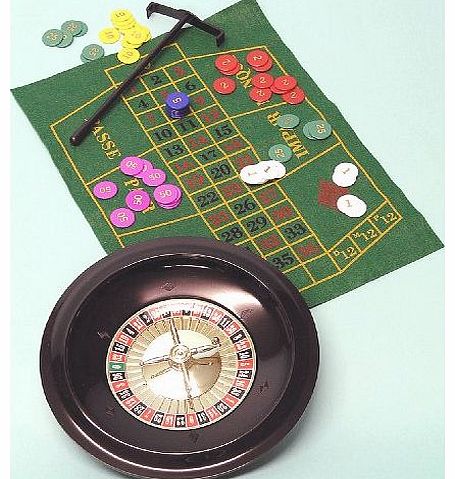 Witzigs Roulette set, 25cm. wheel-00609