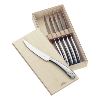 Wmf Bull`s Horn Set of 6 Steak Knives