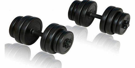 WMicroUK Top Quality Fitness Equipment For Home 2 x Dumbbells 30kg