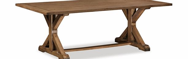 Woburn Pine Woburn Reclaimed Pine 1900cm Cross Dining Table
