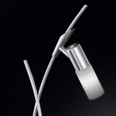 York Low Energy Nickel Table Lamp