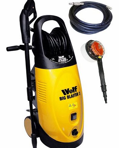 Wolf 2000W, 240v, 165BAR Pump Power Pressure Jet Washer BIG Blaster 2