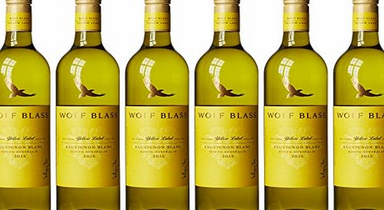 Wolf Blass Yellow Label Sauvignon Blanc 2015 Wine 75 cl (Case of 6)