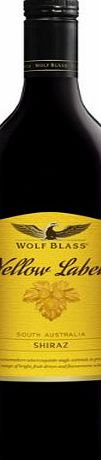 Wolf Blass Yellow Label Shiraz Australian Red Wine 75cl Bottle