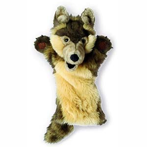 Wolf Long Sleeved Glove Puppet