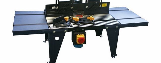 Wolf Router Table Stand with Die Cast Aluminium Top / Spindle Moulder Work Bench