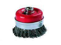 Wolfcraft 2150 Wire Cup Brush 100mm X M14