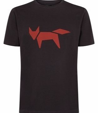 Wolsey Fox Logo T-Shirt True Black