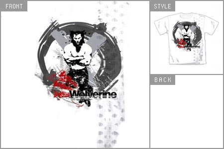 Wolverine (Crossed Arms ) Mens T-shirt