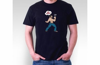 Wolverine Issue Vintage Black T-Shirt XX-Large ZT