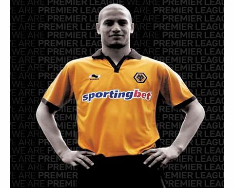 Wolves  2010-11 Wolves Burrda Home Football Shirt (Doyle