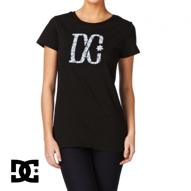 Womens DC Rivette T-Shirt - Black