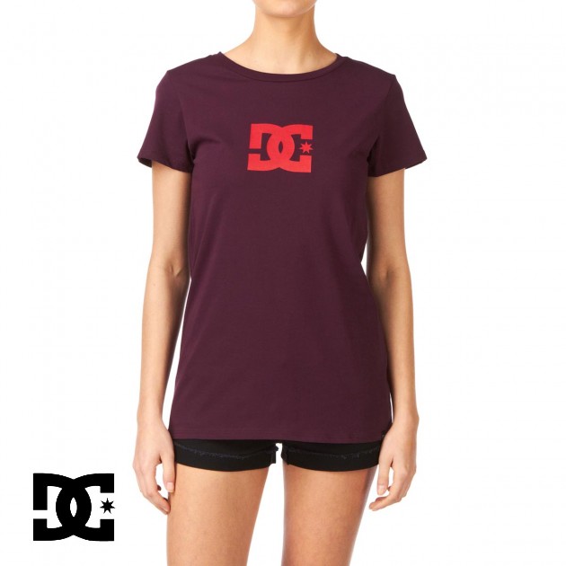 Womens DC Tstar T-Shirt - Potent Purple /