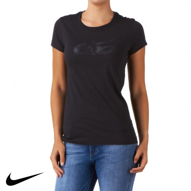 Womens Nike 6.0 Logo T-Shirt - Black