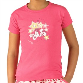 Womens Tops Trespass Girls Slush T-Shirt Passion Pink