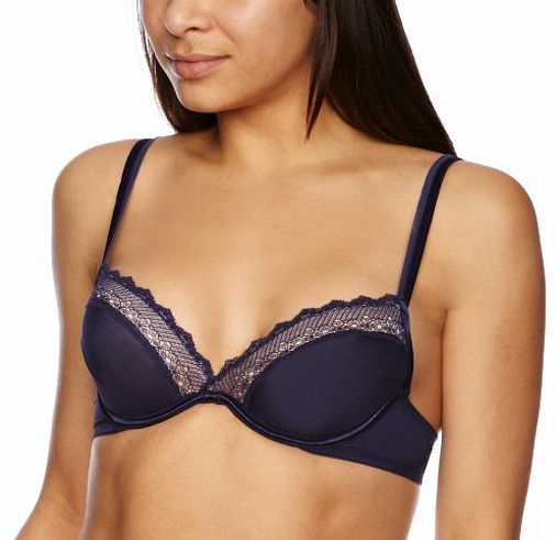 Natural Lift Girly Plunge Womens Bra Eclipse Blue 36G