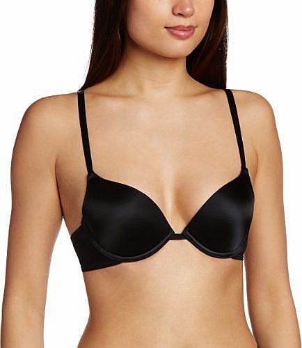 Wonderbra Womens 17925 Gel Push Up Bra Black - 32C