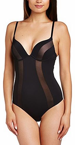 Womens Sexy Shaping Body Everyday Bra, Black, 36C