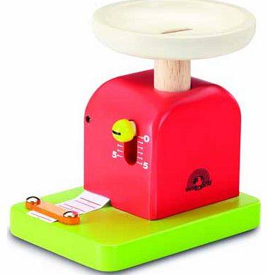 Wooden Weight Scale