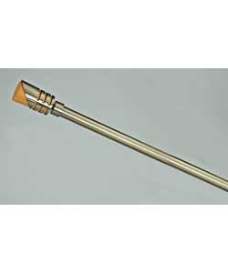 Wood and Metal Extendable Pole 28mm