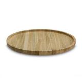 Wood serving platter, large