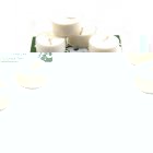 Wood Wick 12 Tea Light Candles in a Box - Lilac Bamboo