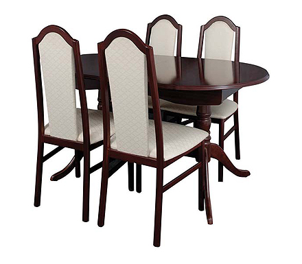 Caxton Furniture York Oval Extending Dining Set