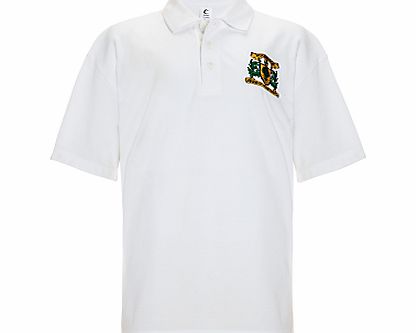 Woodbridge High School Unisex Polo Shirt, White