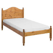 Antique Pine Single Bed & Nestledown