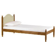 Bed Frame Cream & Antique Pine Single