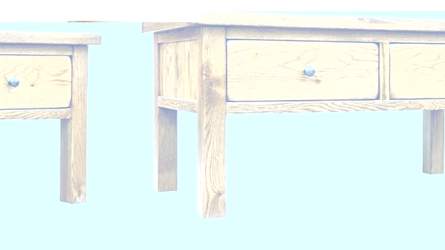 Woodbury Oak Coffee Table with Drawers