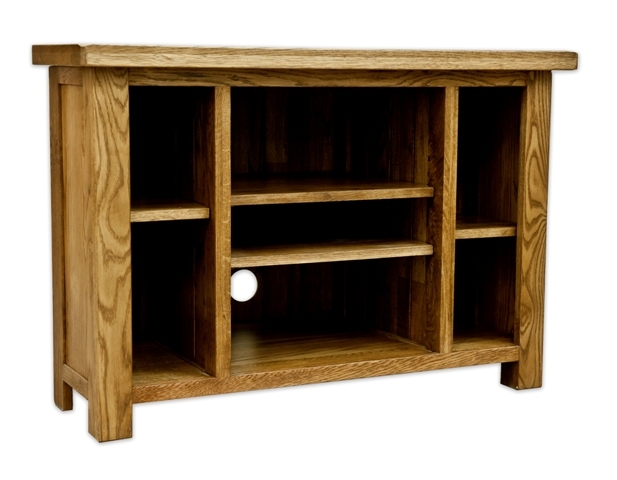 Woodbury Oak Corner TV Unit