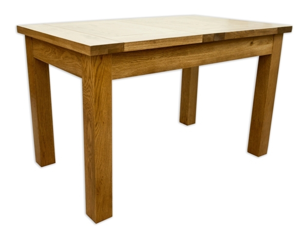 Woodbury Solid Oak Large Extending Dining Table
