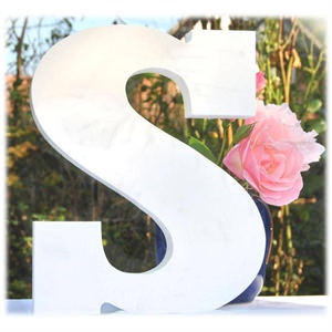 Alphabet Letter Candle Holder