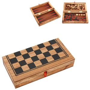 Chess and Backgammon Games Set