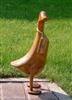 wooden Ducklets: approx. height - 30cm - Antique Butterscotch