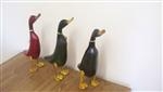 wooden Ducks: approx. height - 45cm - Natural