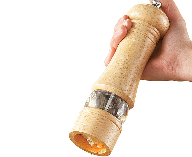 Wooden Electric Salt and Pepper Mill