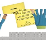 Wooden Gnome Expressions Teaching Mitten