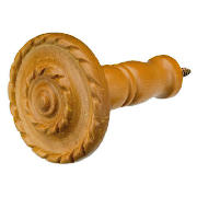 Wooden Holdback pair Antique pine