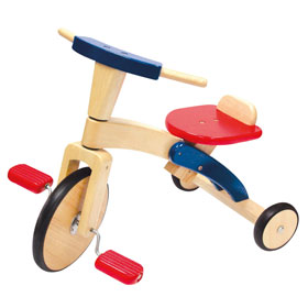 Wooden Pedal Trike