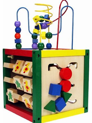 Wooden Toys Learning Activity Cube