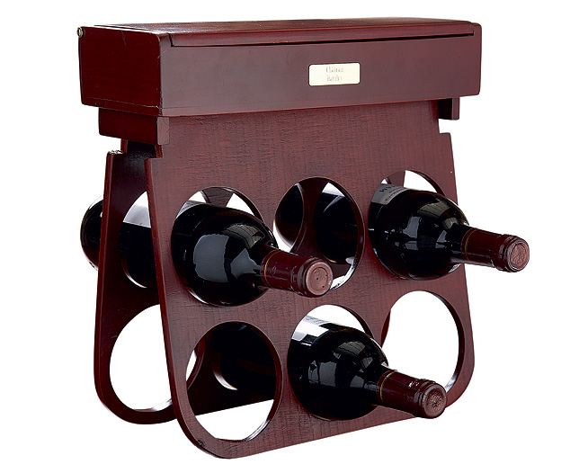 Wooden Wine Rack - Personalised