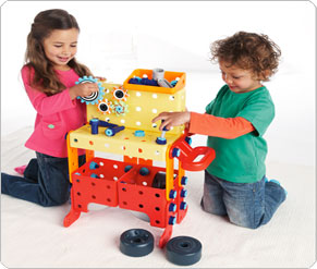 Wooden World Build It Workbench