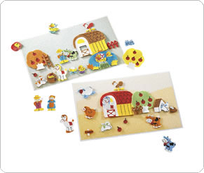 Wooden World Farm Felt Kit