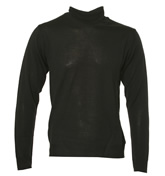 Woodhouse Black Roll-Neck Sweater