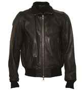Woodhouse Dark Brown Leather Jacket