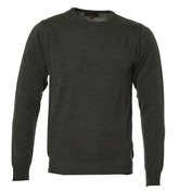 Woodhouse Dark Grey Round Neck Sweater