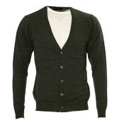 Woodhouse Grey Button Fastening Cardigan