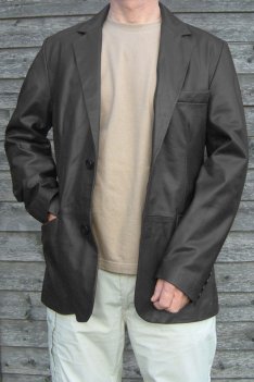 Woodland Leather 2 Button Nappa Leather Blazer